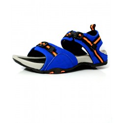 Royal Blue Stitched Design Casual Sandal DR-480